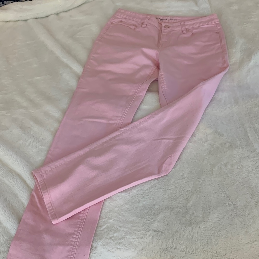 LizClaiborne denim “Jackie” soft pink jeans size 10 (fits more like 8)